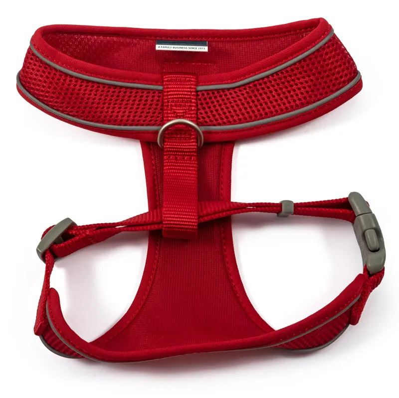 Ancol Viva Comfort Mesh Dog Harness - Red-1