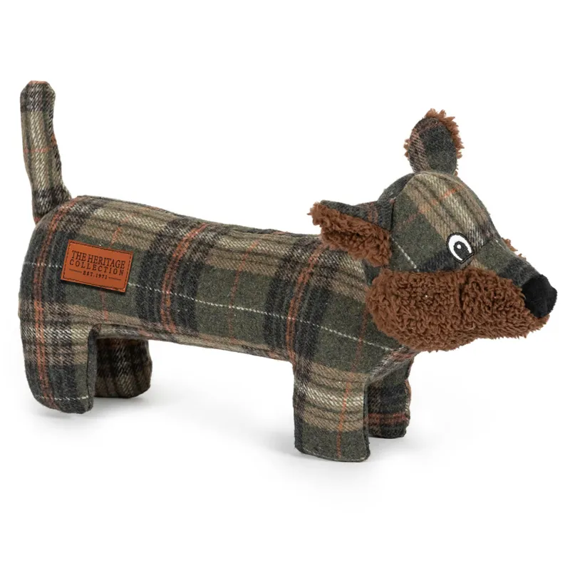 Ancol Heritage Tweed Fox Dog Toy