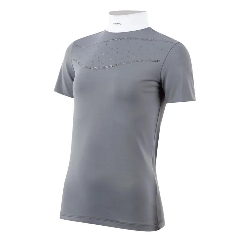 Animo Birdy Junior Girls Competition Shirt - Chinchilla Grey