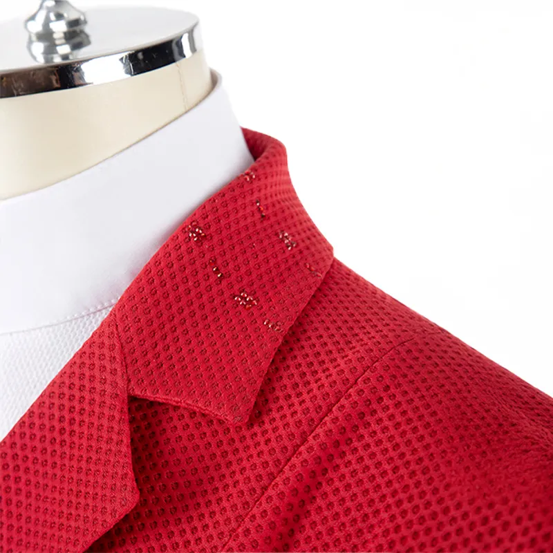 Animo Labella Ladies Show Jacket - Rosso Tomato-2