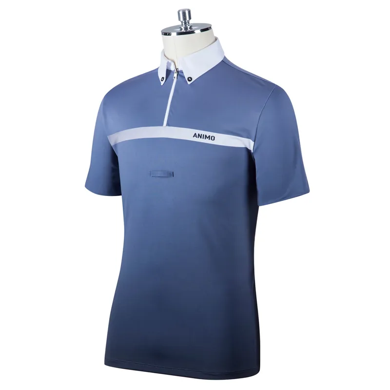 Animo Aksa Mens Competition Shirt - Ombra Blue