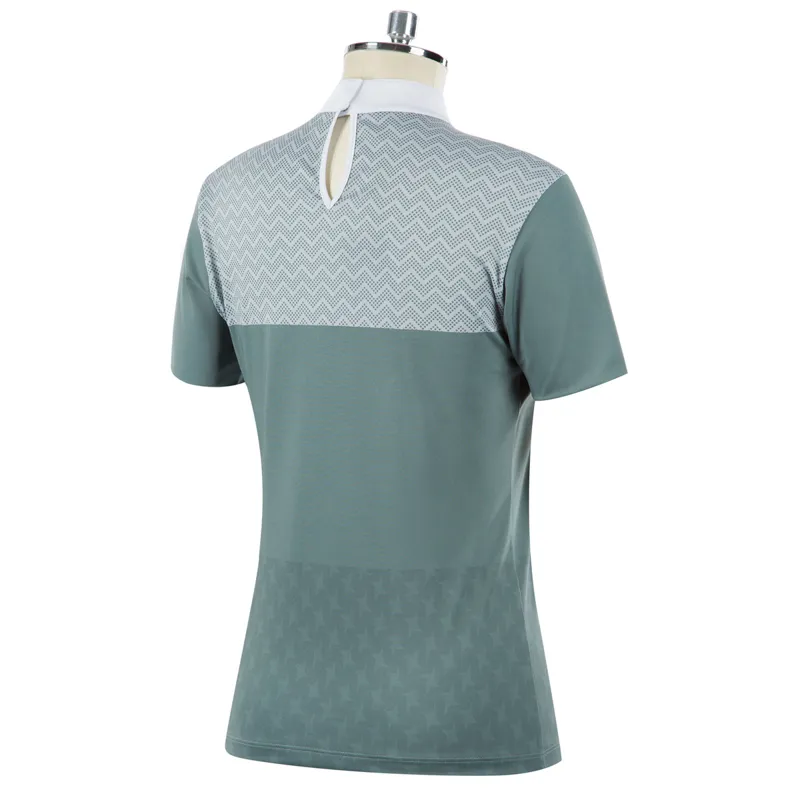 Animo Barnas Ladies Short Sleeve Competition Shirt - Giada Green-1