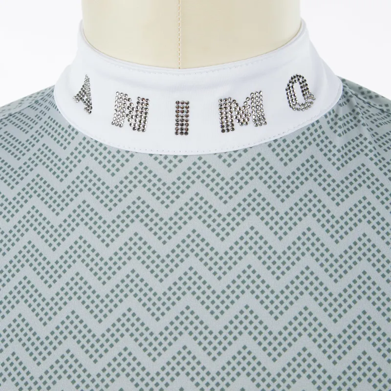 Animo Barnas Ladies Short Sleeve Competition Shirt - Giada Green-3