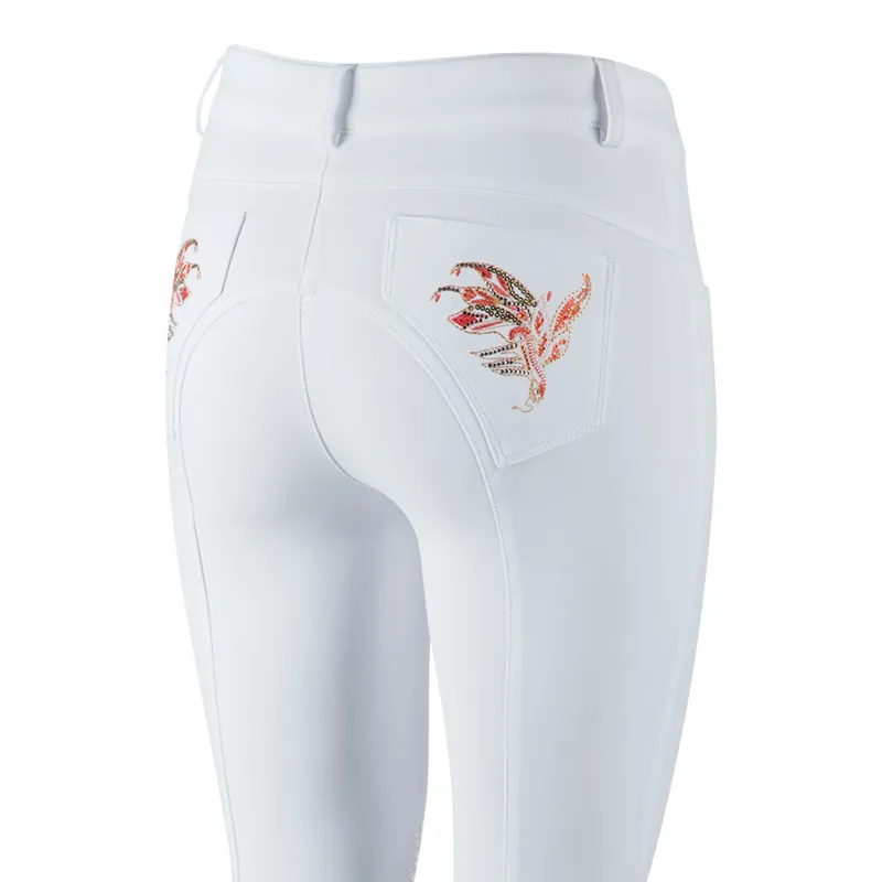 Animo Nailend Knee Grip Ladies Competition Breeches Bianco/V01