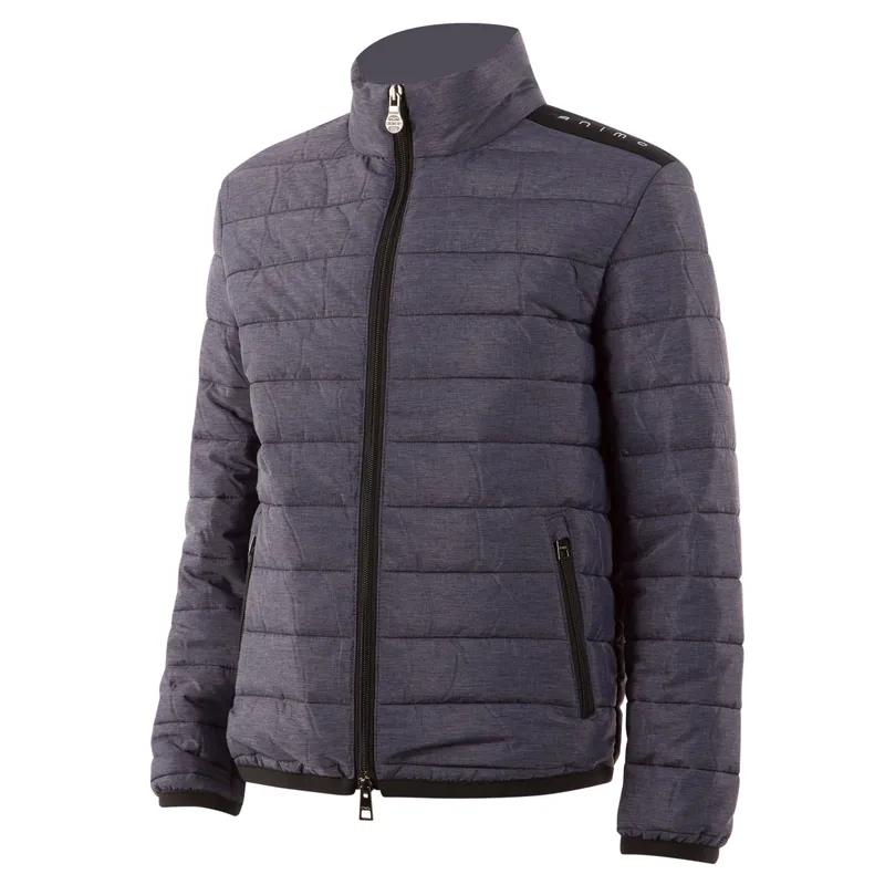 Animo Ilir Junior Boys Quilted Jacket - Blu Melange