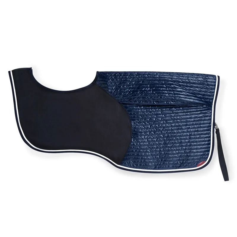 Animo Jera Quilted Exercise Sheet - Blu Navy