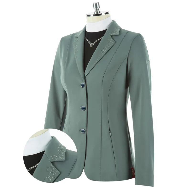 Animo Larnica B7 Ladies Competition Jacket - Giada Green