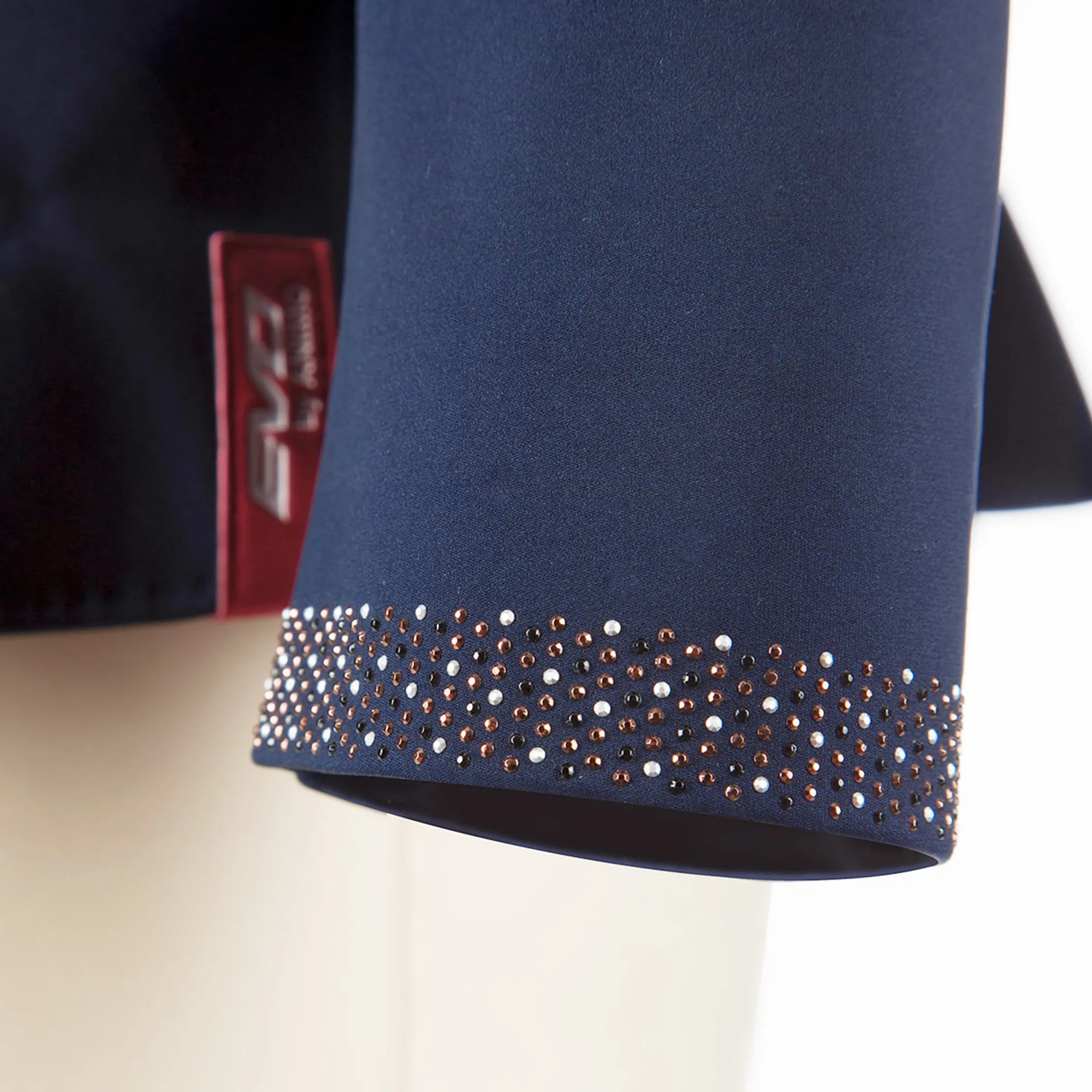 Veste D'équitation Femme Animo Laury B7 Evo - Bleu Marine, Taille 32 (IT38)