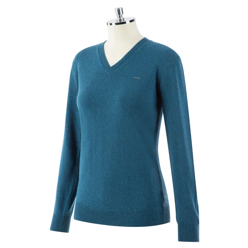 Animo Signora Ladies V-Neck Sweater - Deep