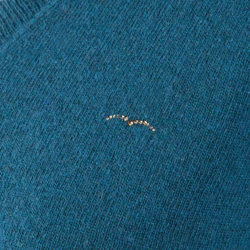 Animo Signora Ladies V-Neck Sweater - Deep-1