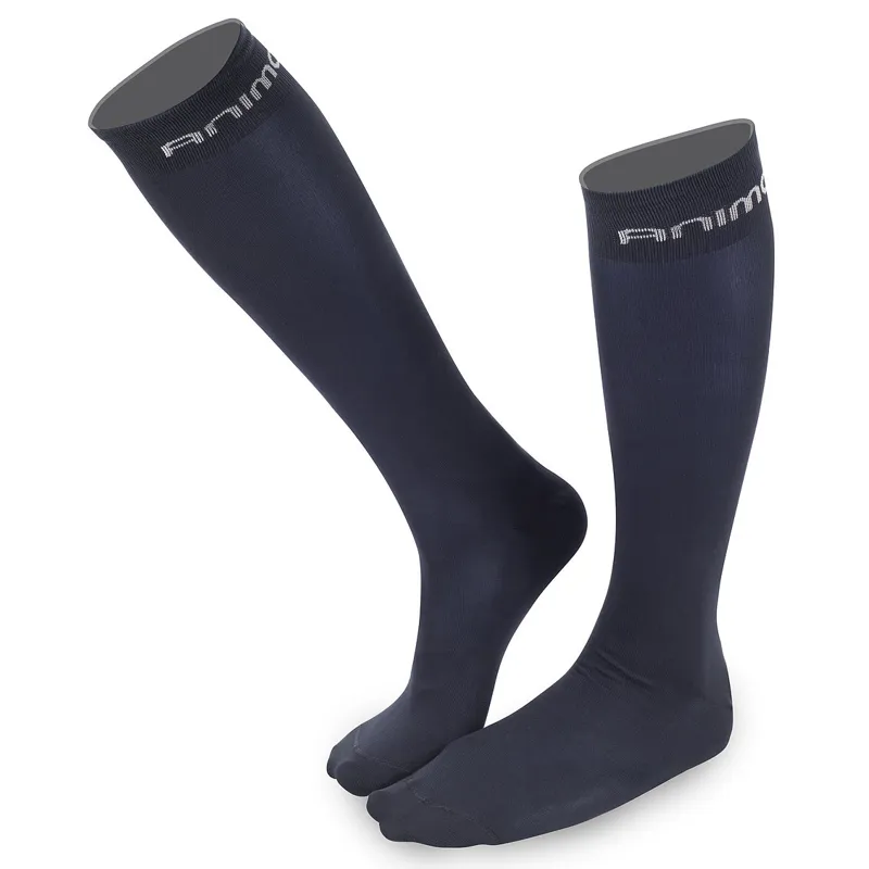 Animo Tropical Unisex Riding Socks - Blu Navy