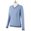Animo Solima Ladies V-Neck Sweater - Nettuno Blue