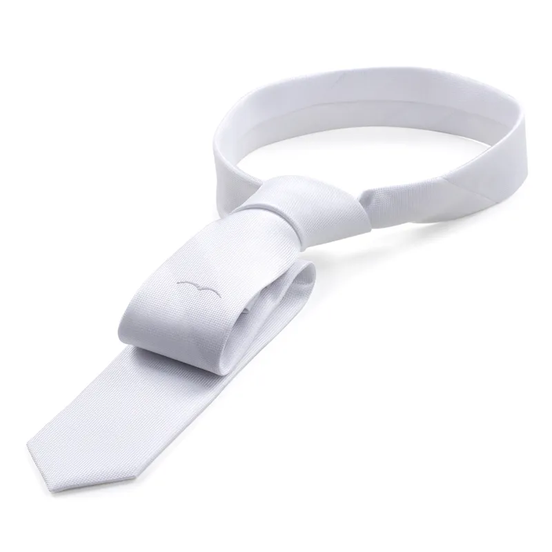 Animo Xilo Mens Tie - Bianco White
