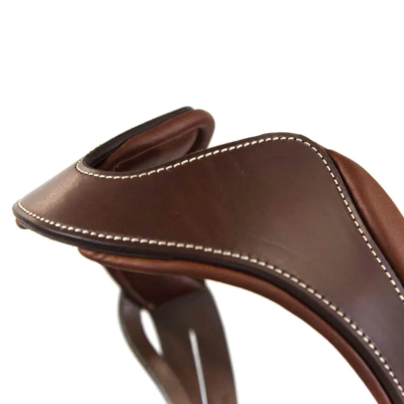 Antares Precision Y Noseband Bridle - Brown-2