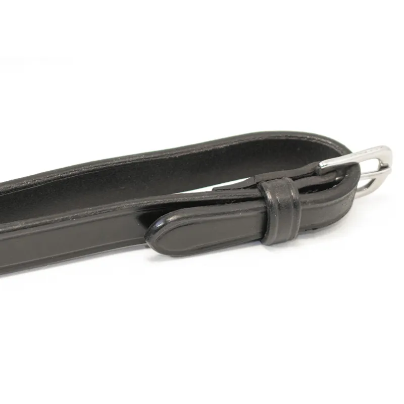 Antares Precision Rubber Continental Reins - Black-2