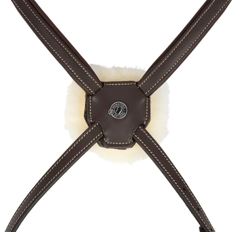 Antares Signature Figure 8 Grackle Bridle - Brown-1