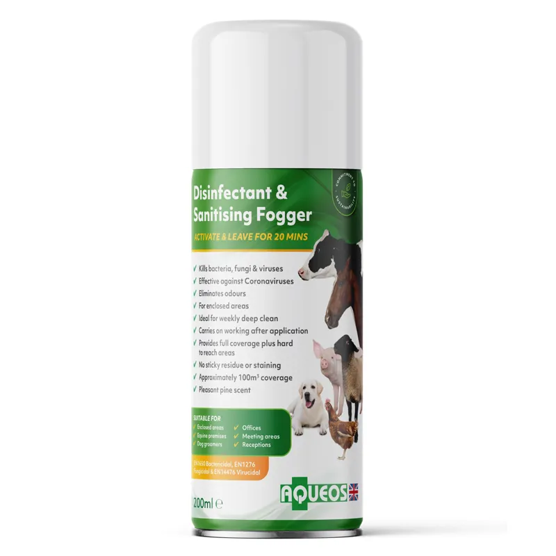 Aqueos Disinfectant and Sanitising Fogger - 200ml