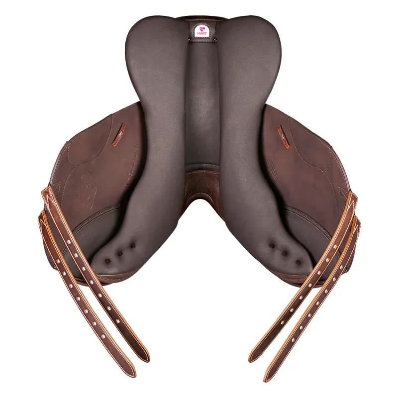 Arena Monoflap Jump Saddle - Brown-3