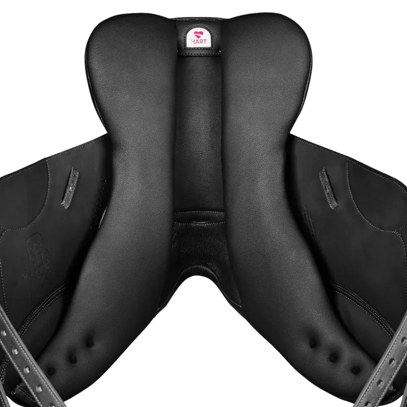 Arena Pony Monoflap Jump Saddle - Black-3