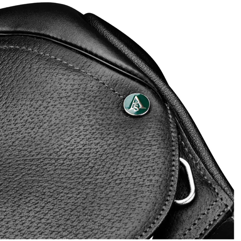 Arena Pony Monoflap Jump Saddle - Black-1