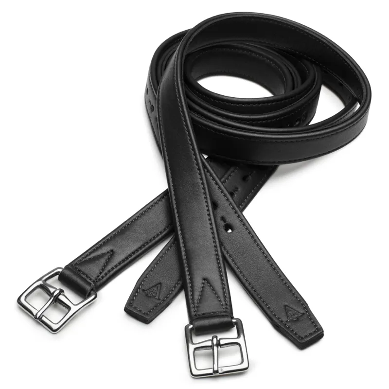 Arena Stirrup Leathers - Black