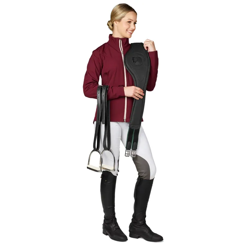 Arena Stirrup Leathers - Black-3