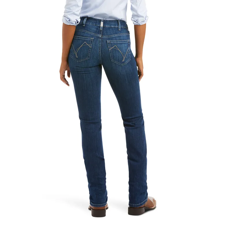 Ariat R.E.A.L. Perfect Rise Abby Womens Straight Jeans - Mackenzie-1