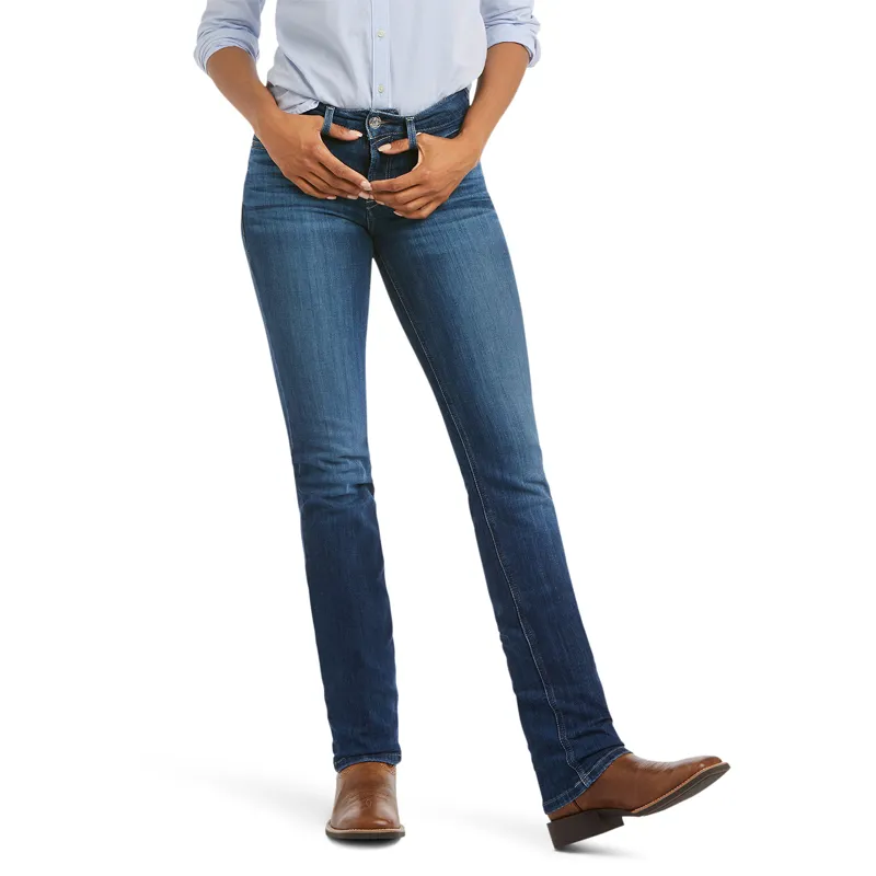 Ariat R.E.A.L. Perfect Rise Abby Womens Straight Jeans - Mackenzie