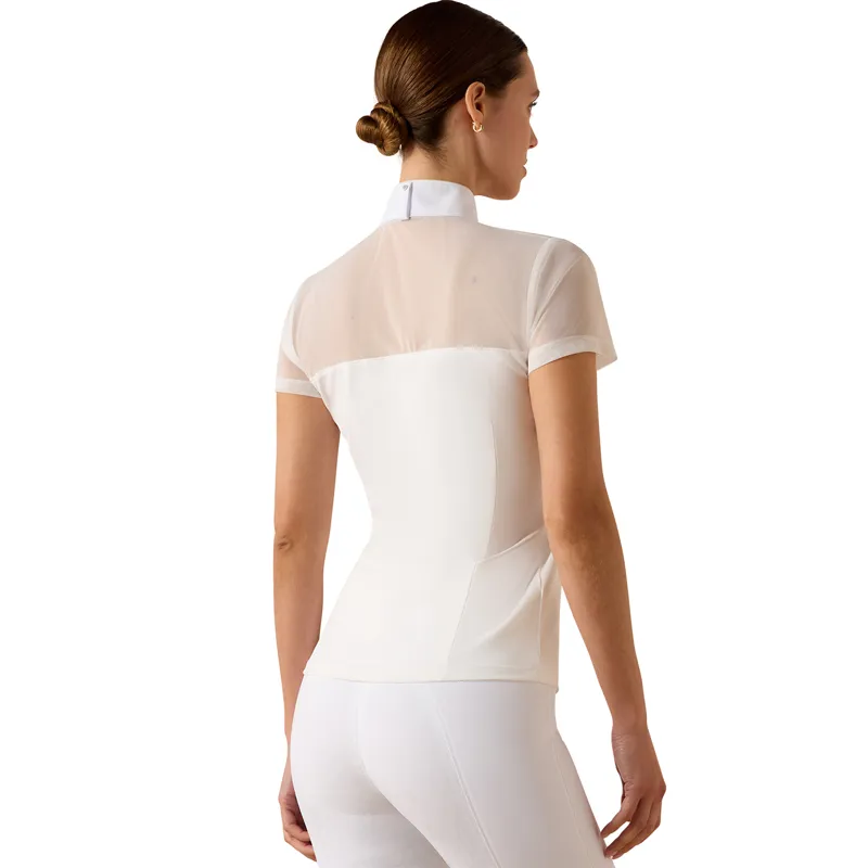 Ariat Allure Womens Show Shirt - White-1