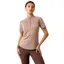 Ariat Soquel Womens Short Sleeve 1/4 Zip Baselayer - Antler