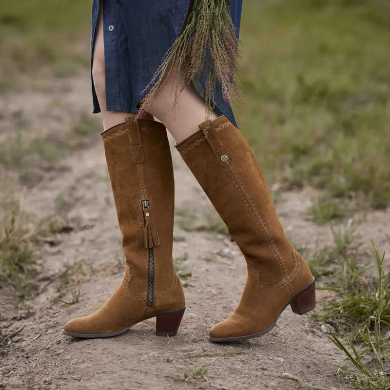 Ariat Blaire Womens Tall Boots - Chestnut-2