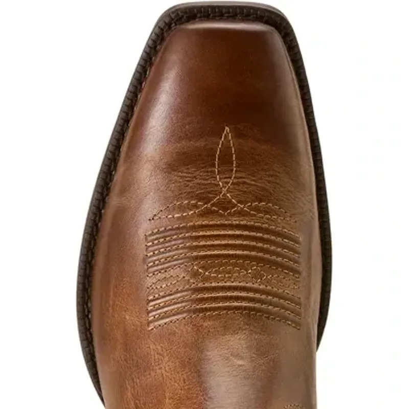 Ariat Bodie Square Toe Mens Western Boots - Honey Tan-6