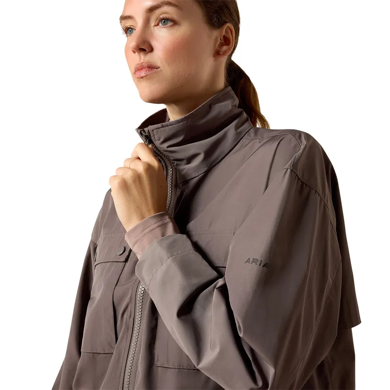 Ariat Womens Breathe X Jacket - Plum Grey-2