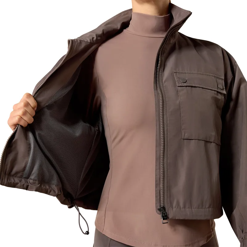 Ariat Womens Breathe X Jacket - Plum Grey-3