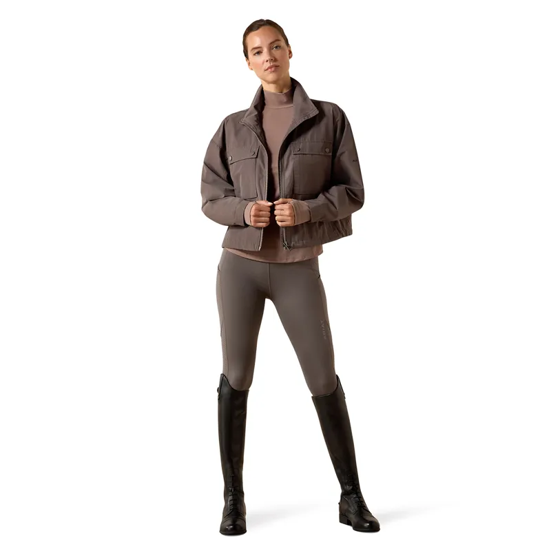 Ariat Womens Breathe X Jacket - Plum Grey-4