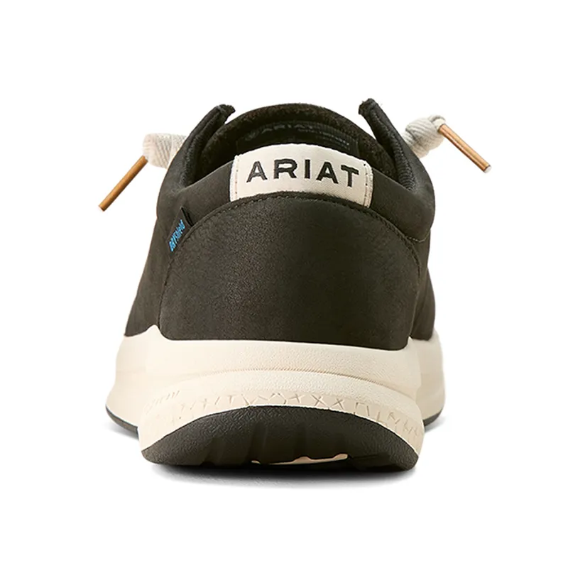 Ariat Buckeye Womens Waterproof Shoes - Satin Black-1