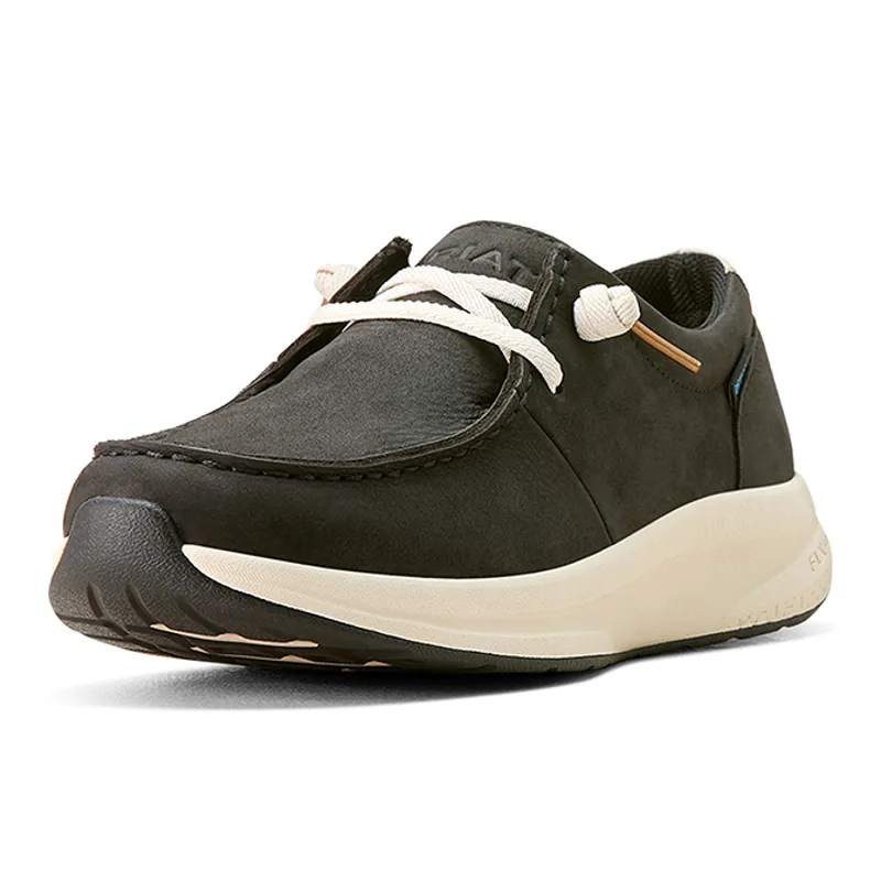 Ariat Buckeye Womens Waterproof Shoes - Satin Black