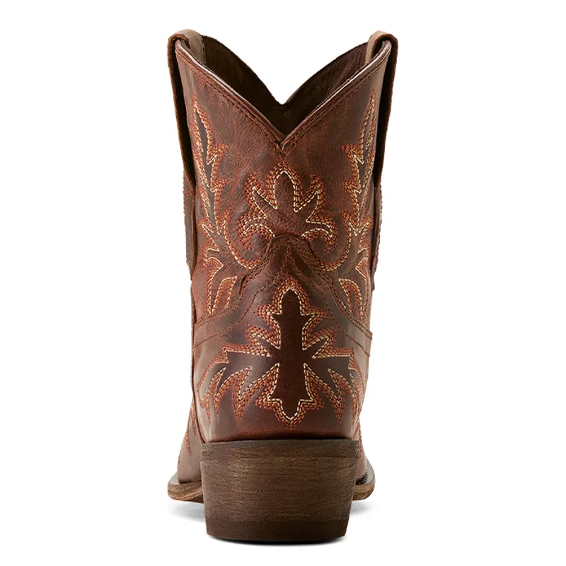 Ariat Carlin Short Ladies Western Boots - Dark Sierra-5