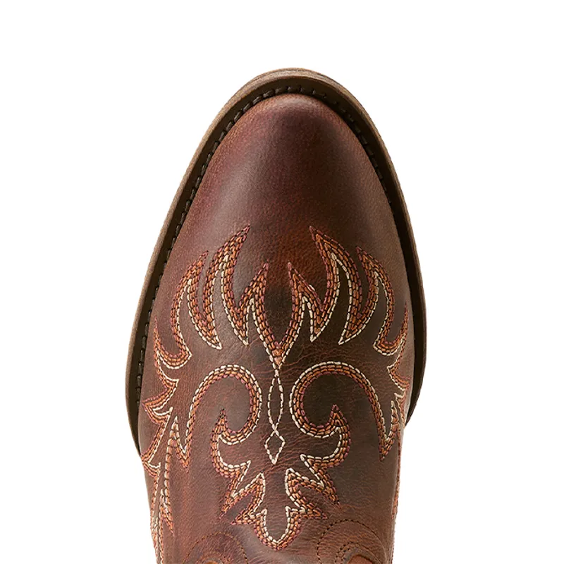 Ariat Carlin Short Ladies Western Boots - Dark Sierra-3