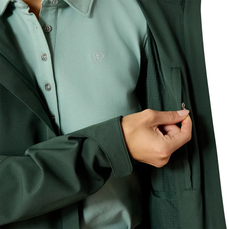 Ariat Coastal Womens Waterproof Jacket - Monstera-4