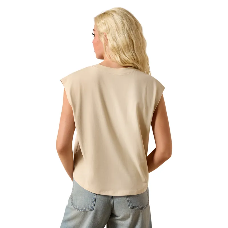 Ariat Cool It Womens Tee - Oyster Grey-1