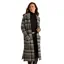 Ariat Country Ballston Ladies Long Cardigan - Charcoal Plaid