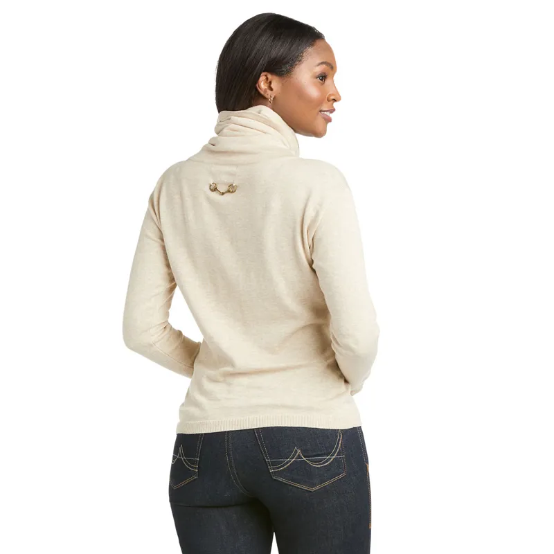 Ariat Country Lexi Ladies Sweater - Oatmeal-1