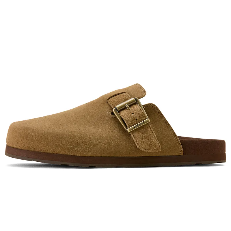 Ariat Country Mens Mules - Tan Suede-4