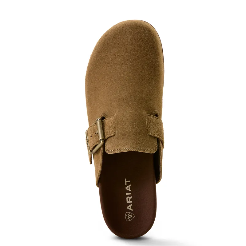 Ariat Country Mens Mules - Tan Suede-2