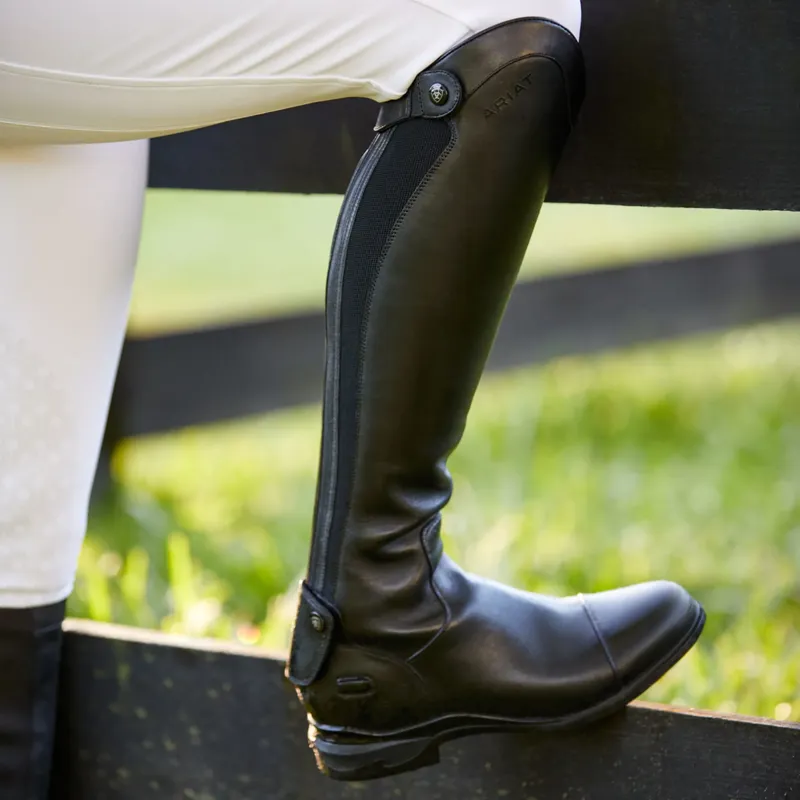 Ariat Devon Ladies Tall Riding Boots - Full/Wide Calf - Black-4