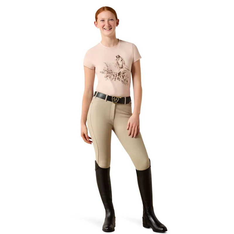 Ariat Ethereal Equine Junior T-Shirt - Sepia Rose-3