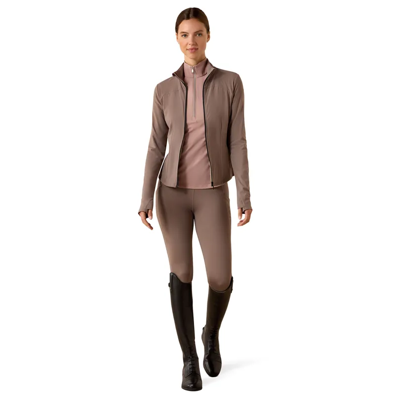 Ariat SolVeil Womens Full Zip Sweatshirt - Iron-4