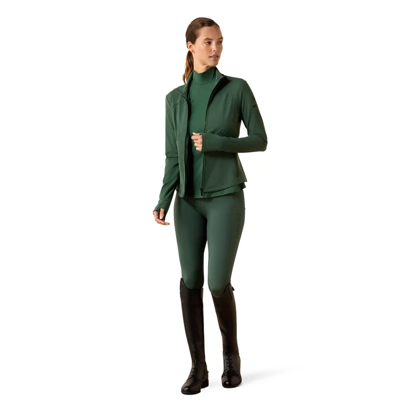 Ariat SolVeil Womens Full Zip Sweatshirt - Monstera-4