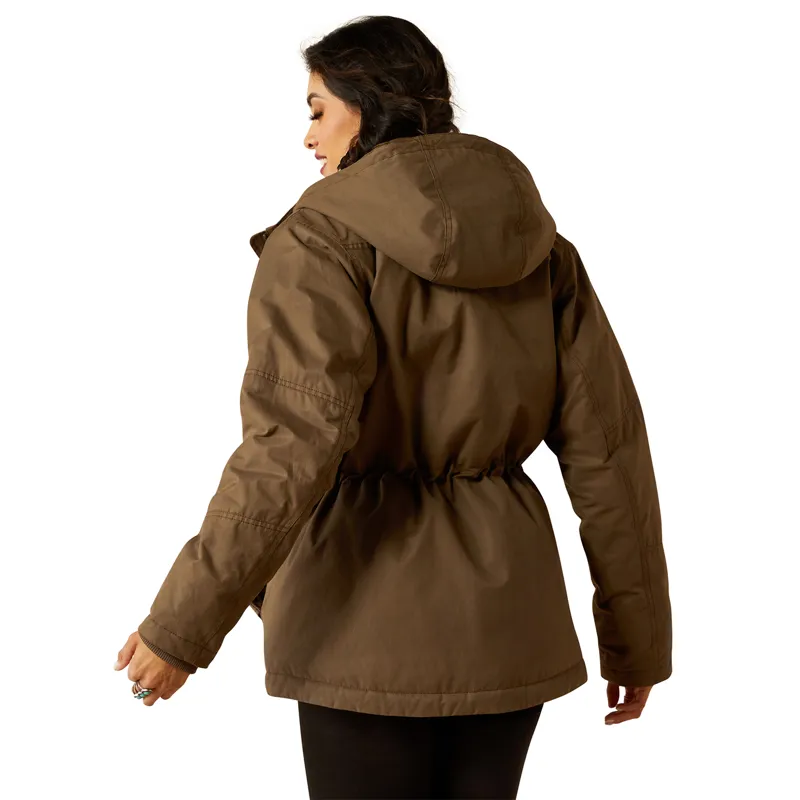 Ariat Grizzly 2.0 Ladies Parka Jacket - Bark-1